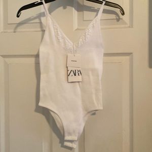 Body suit, size xs , color white